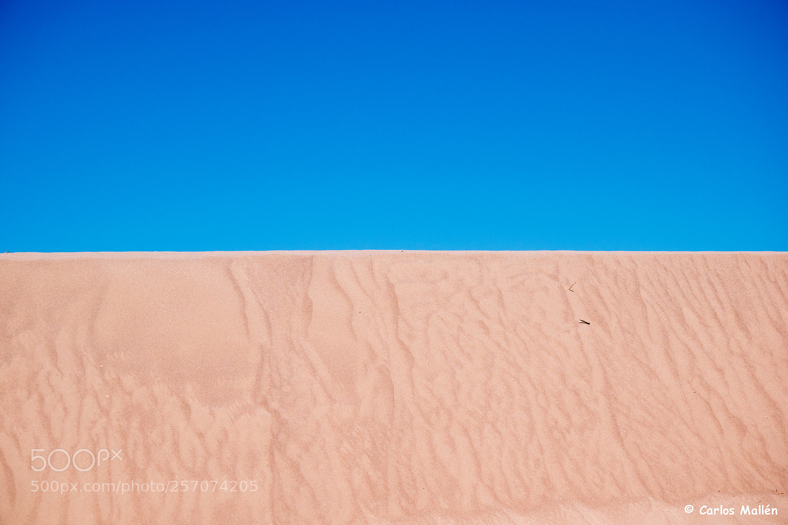Nikon D5500 sample photo. Sand and blue sky photography