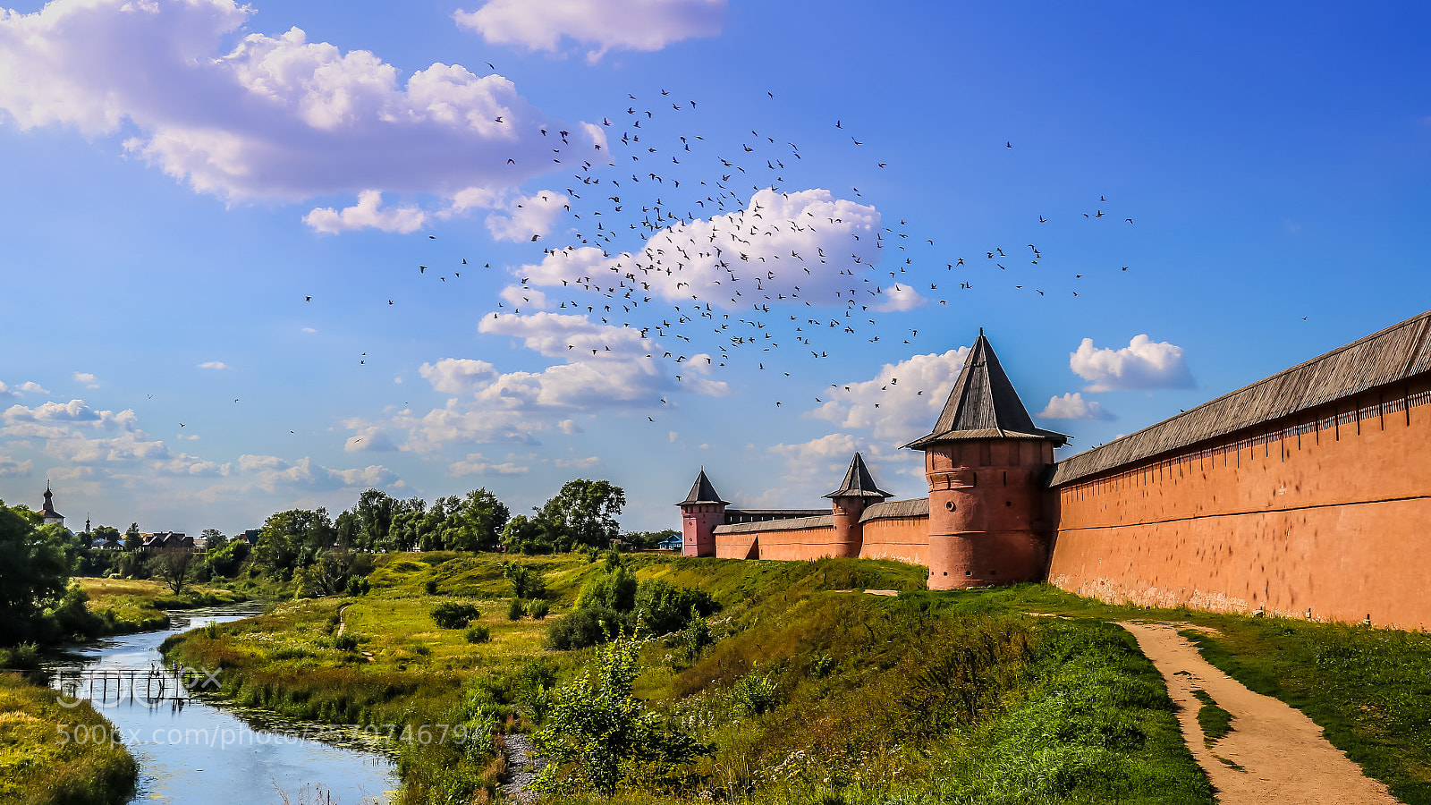Canon EOS 6D sample photo. Wall of souzdal photography