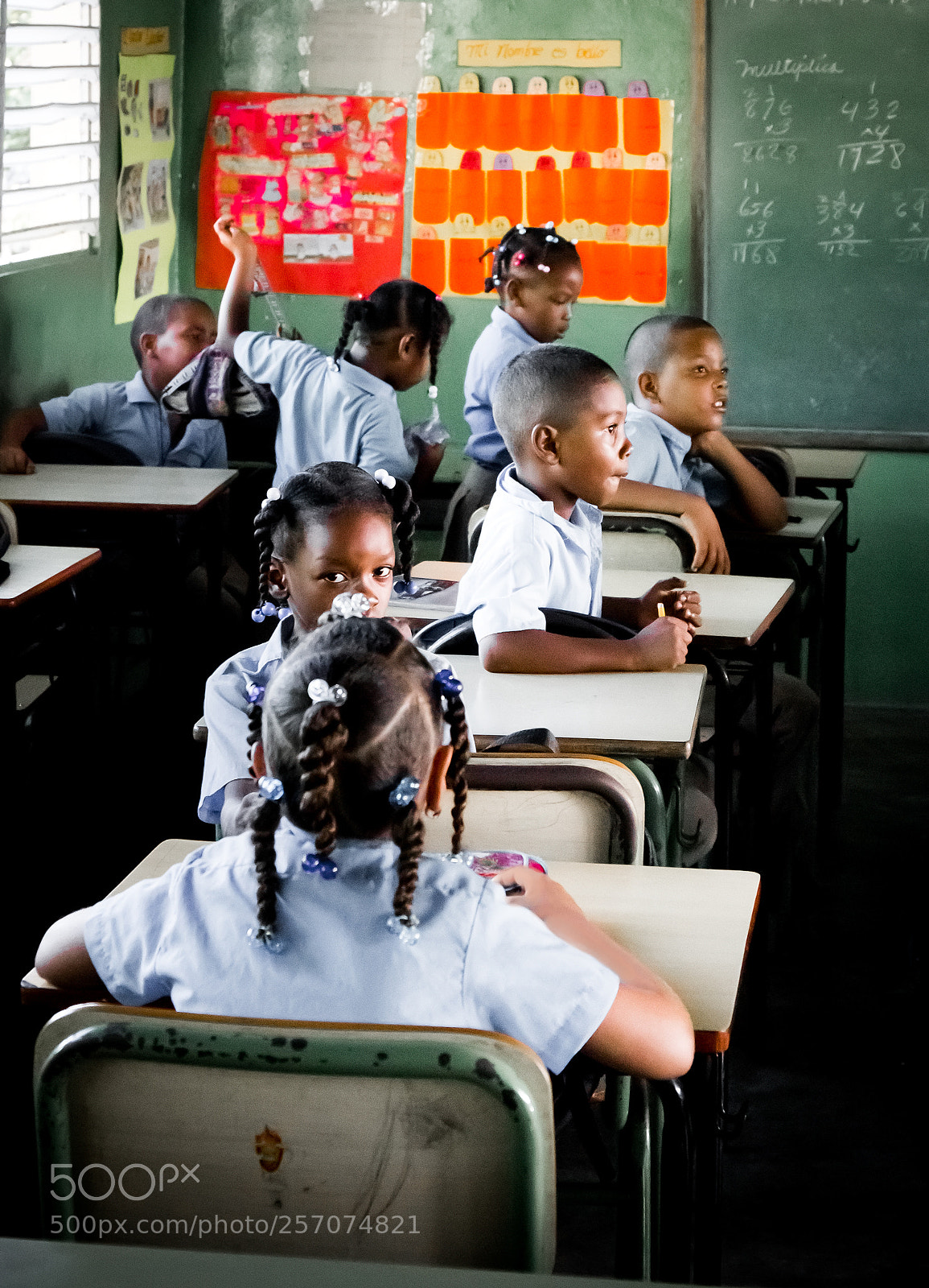 Canon EOS 6D sample photo. School in dominican republic photography