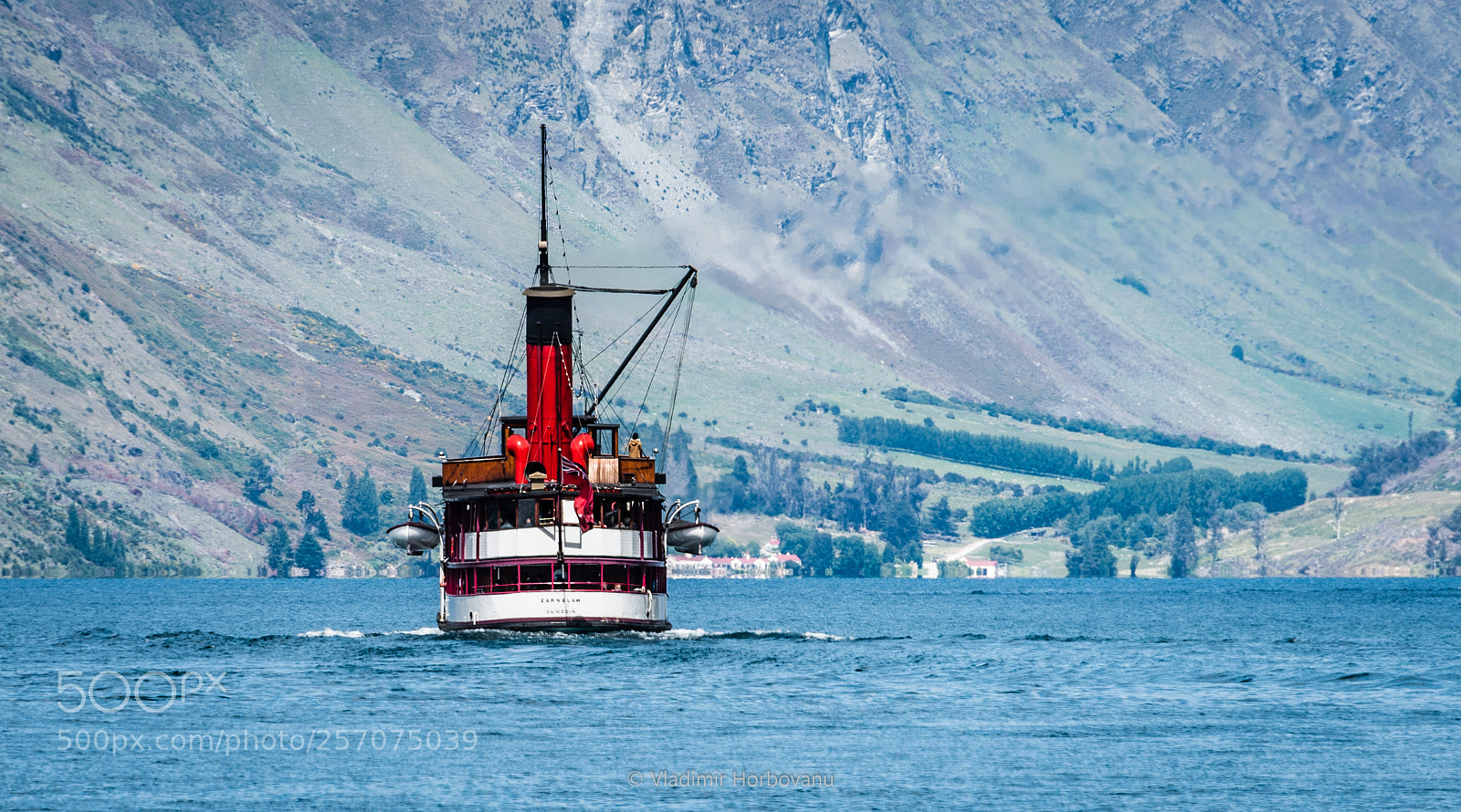 Nikon D810 sample photo. Tss earnslaw sailing to photography
