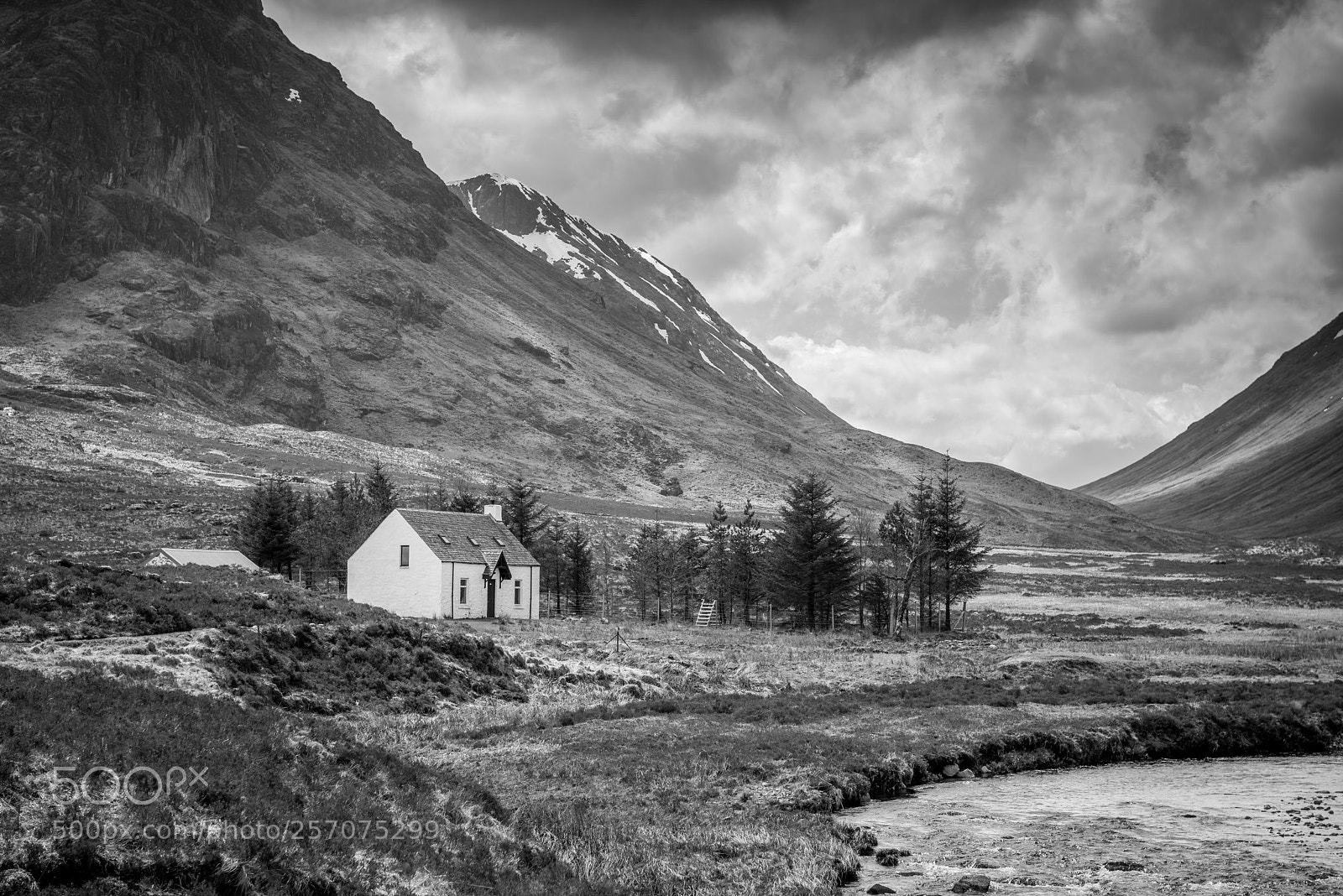 Nikon D800 sample photo. Glen coe cottage photography