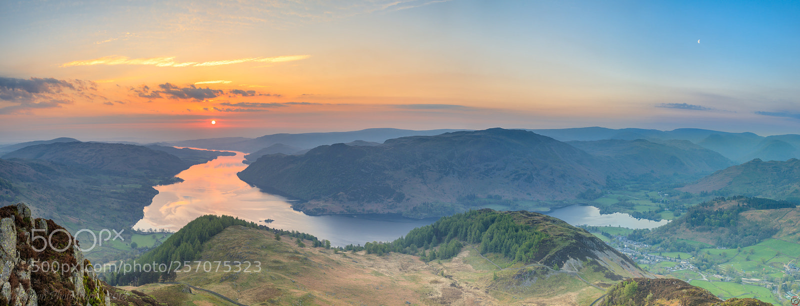 Canon EOS 6D Mark II sample photo. Ullswater sunrise photography
