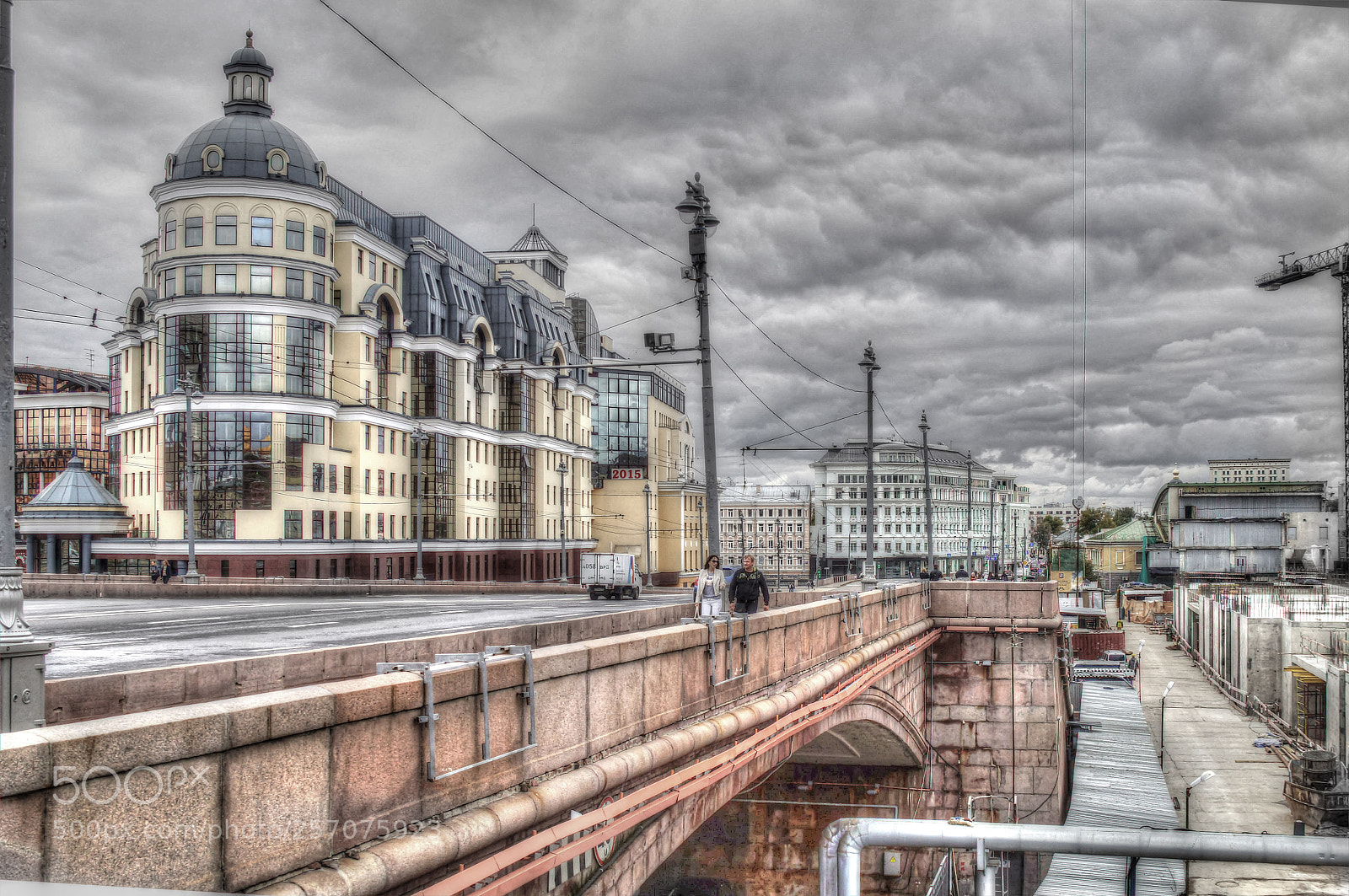 Sony SLT-A37 sample photo. Москва. Большой Москворецкий мост. photography