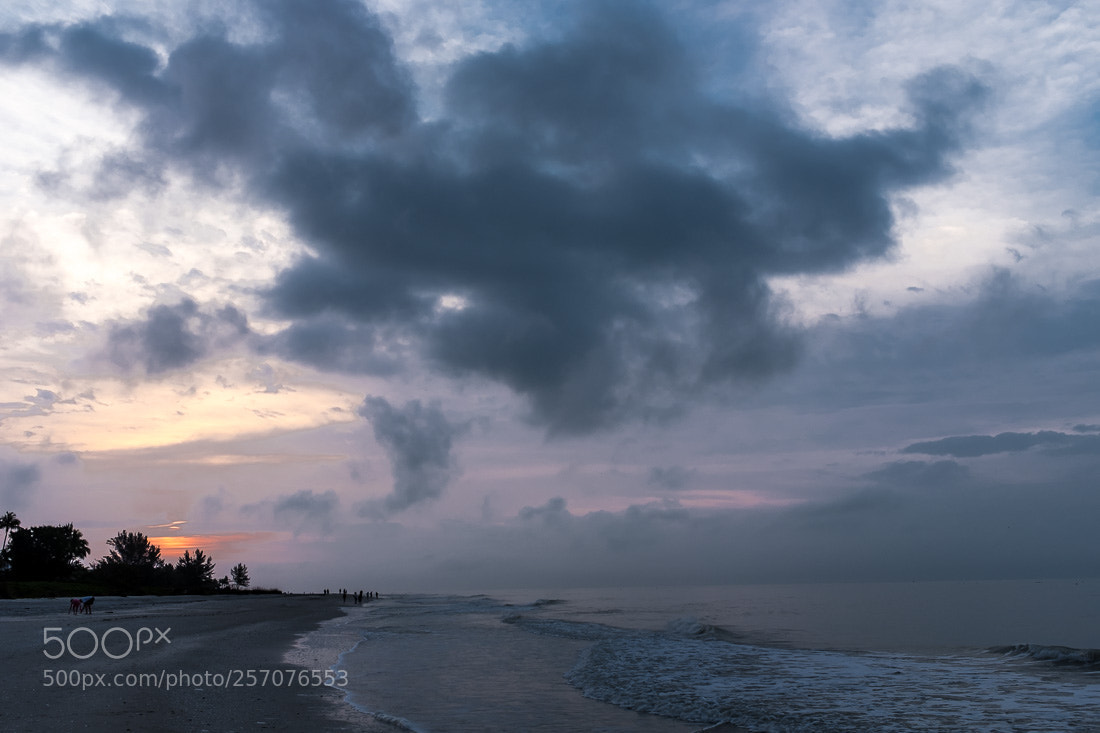 Fujifilm X100F sample photo. Sunrise cloud, sanibel island photography