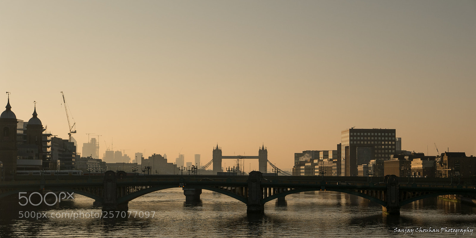 Panasonic Lumix DMC-LX100 sample photo. Sunrise over millennium bridge photography