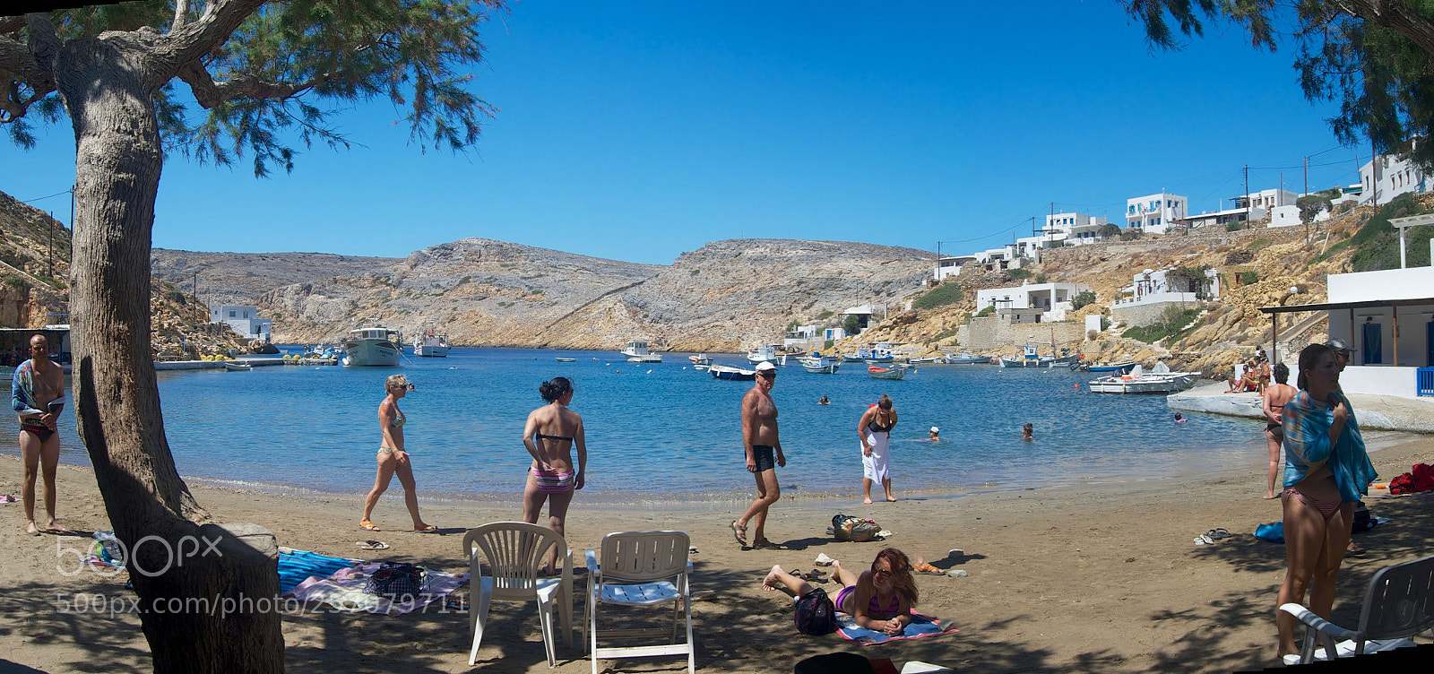 Nikon D60 sample photo. Heronisos panoramaversion photography