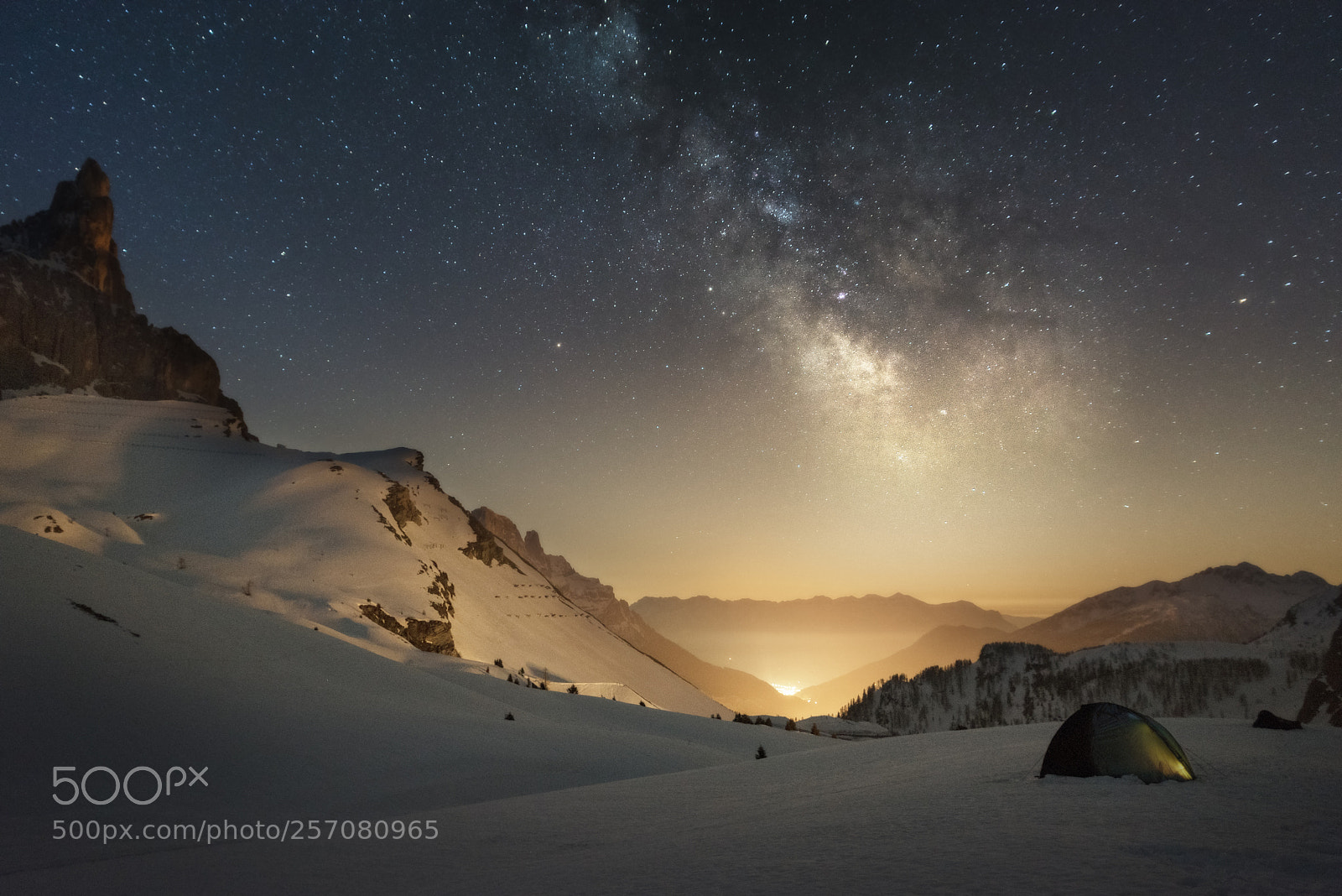 Nikon D750 sample photo. Milkway dolomites 2018 #2 photography