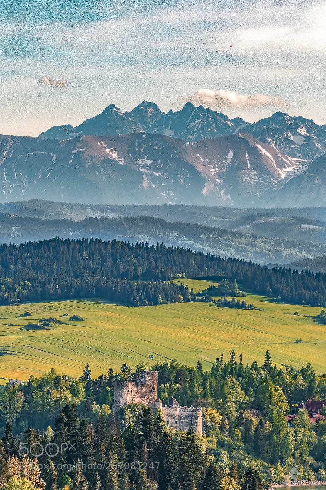 Nikon D5500 sample photo. Niedzica castle photography