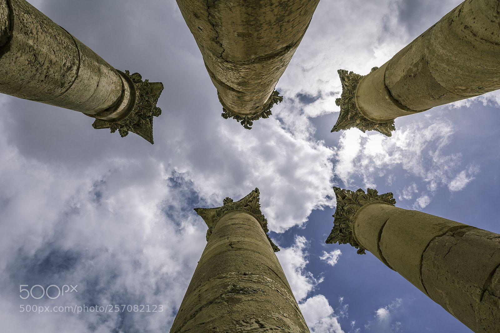 Nikon D7100 sample photo. Temple of artemis-jerash photography