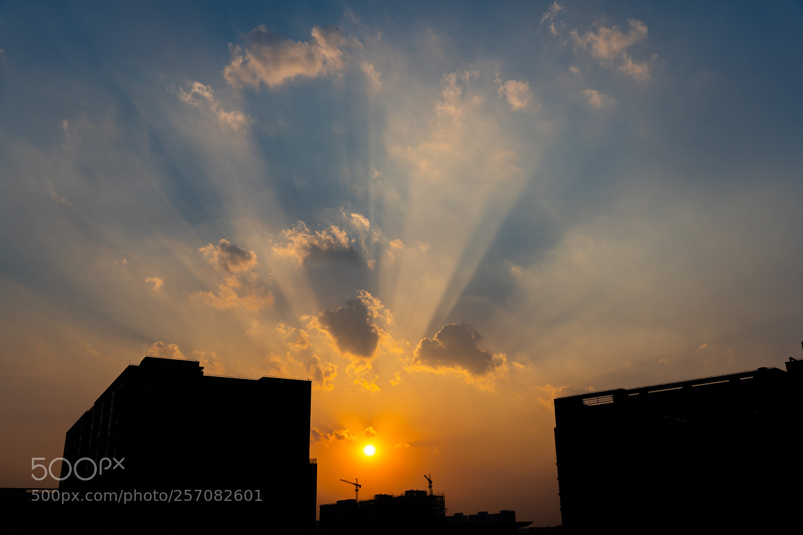 Sony a7 III sample photo. Sunset, a working day photography