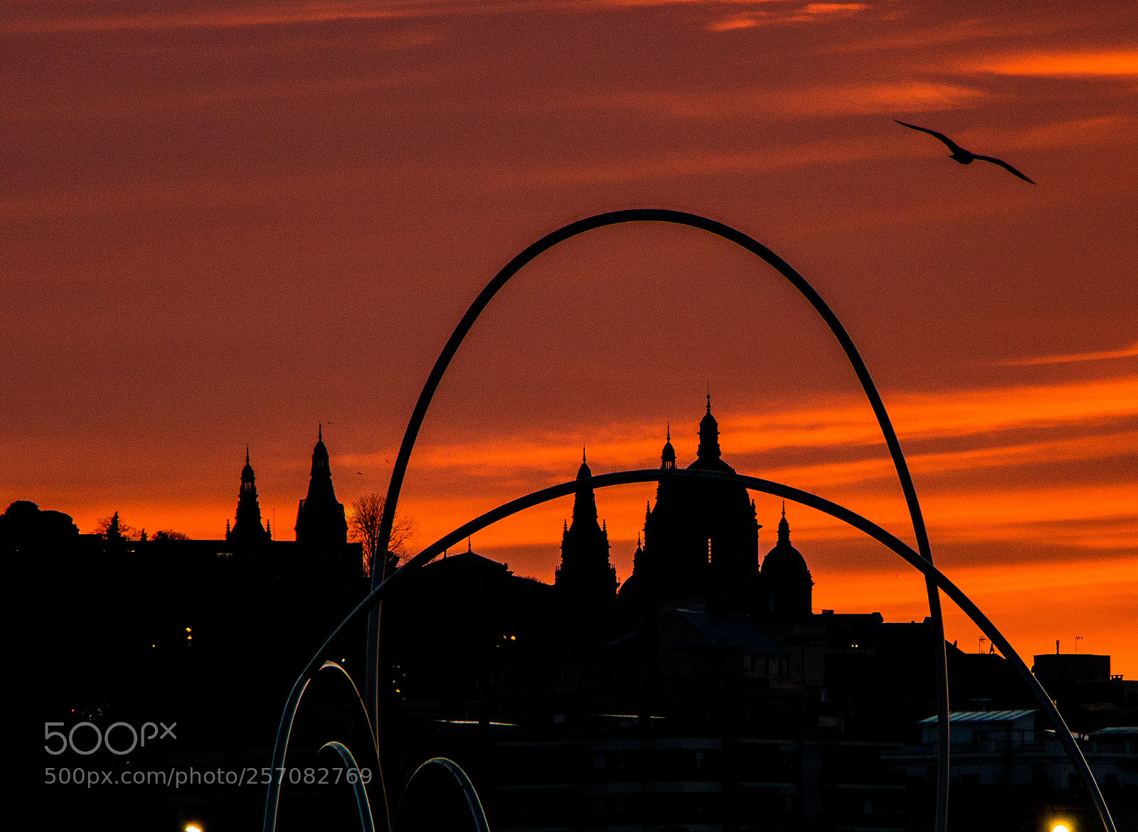 Canon EOS 70D sample photo. Un atardecer en barcelona photography