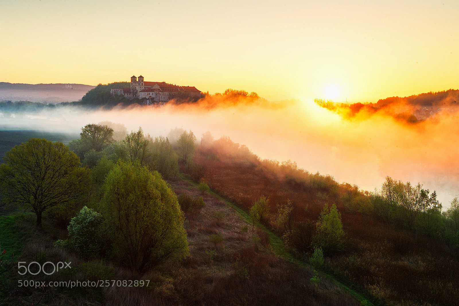 Sony a7 II sample photo. Tyniec, poland photography