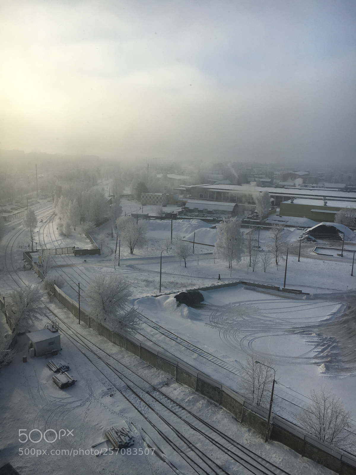 Apple iPhone 6s sample photo. Winter morning photography