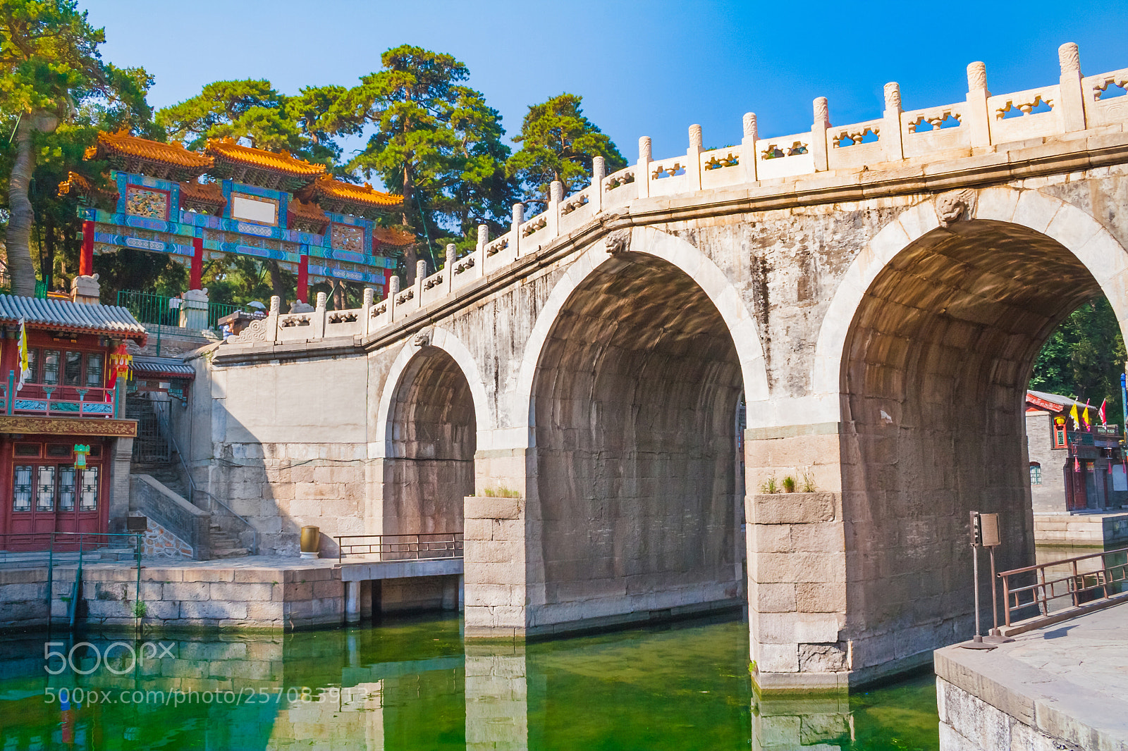 Canon EOS 350D (EOS Digital Rebel XT / EOS Kiss Digital N) sample photo. Chinese style bridge. suzhou photography