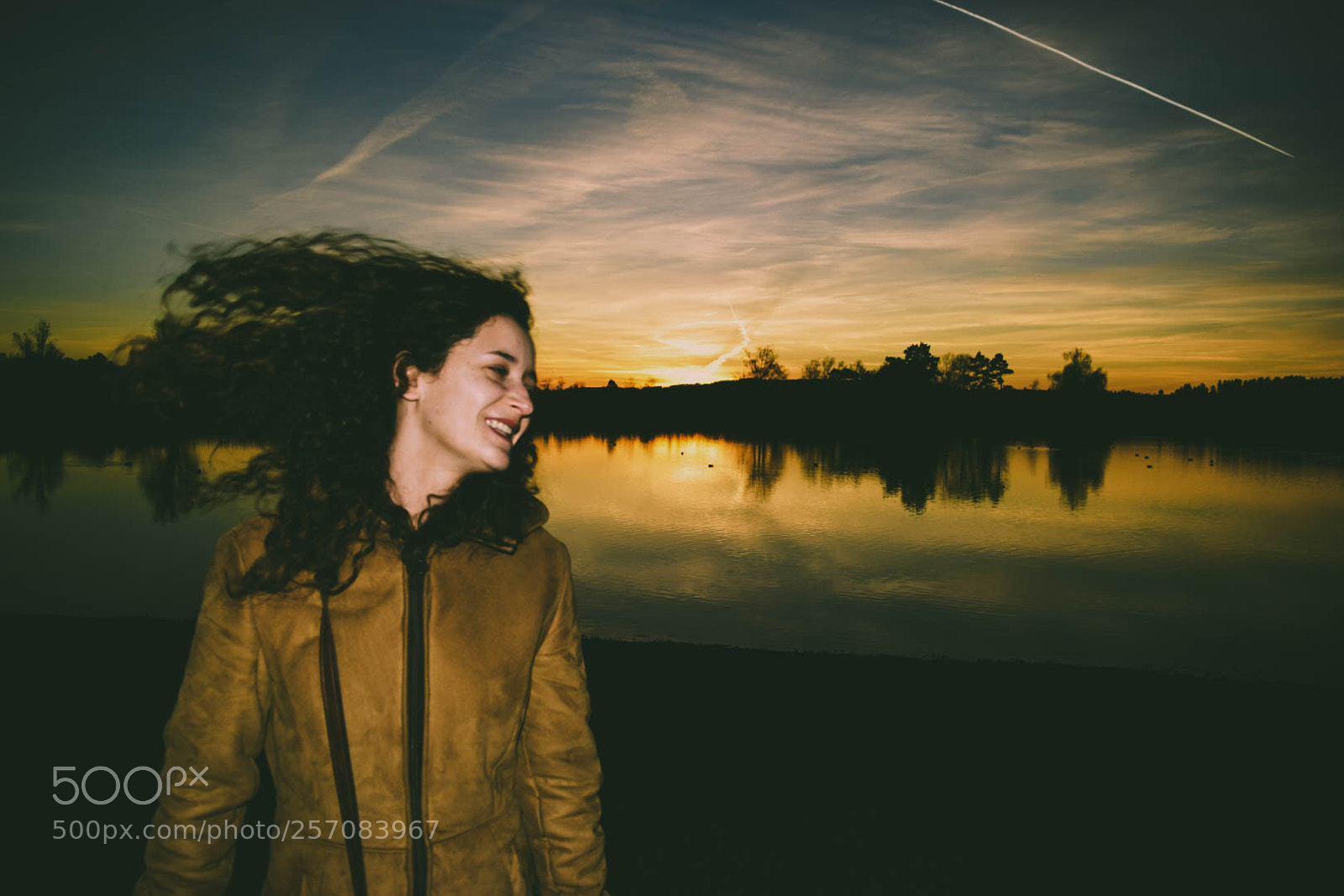 Nikon D5300 sample photo. Sunset model photography