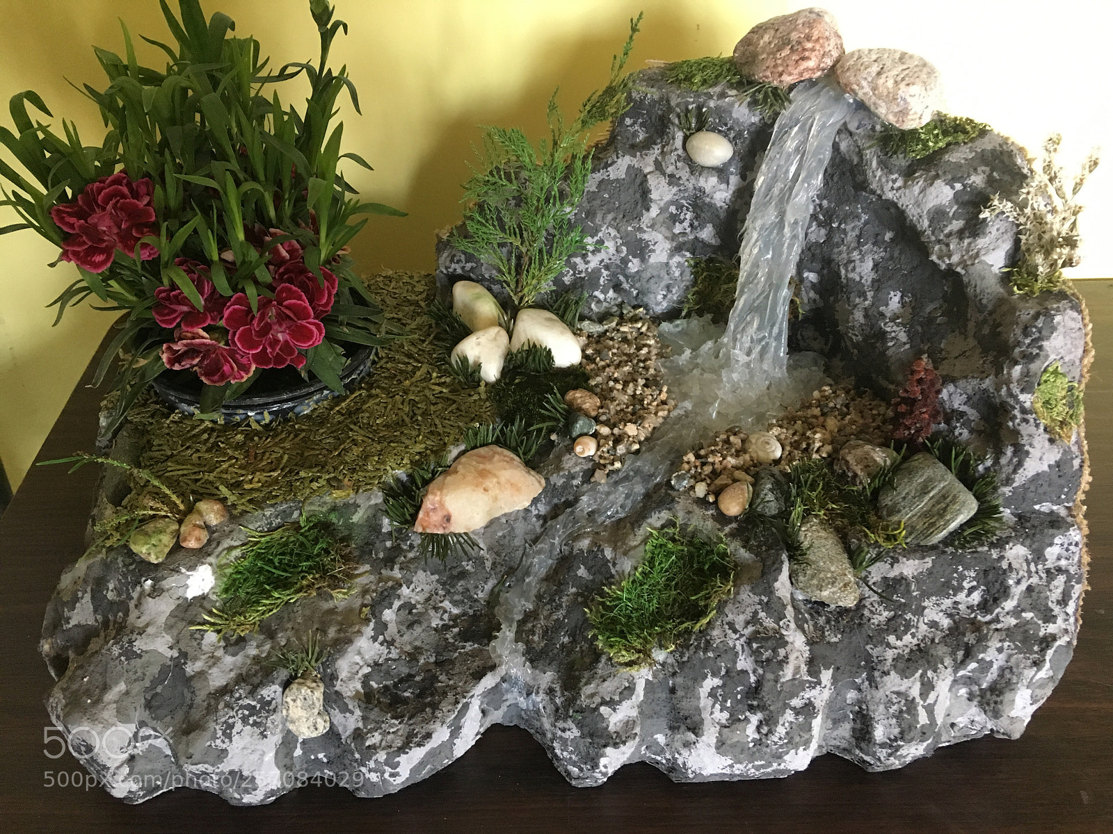 Apple iPhone SE sample photo. Handmade waterfall photography