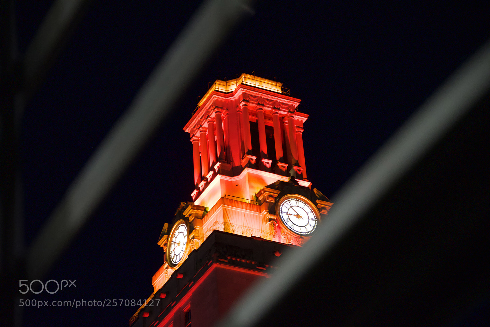 Nikon D750 sample photo. Night tower photography