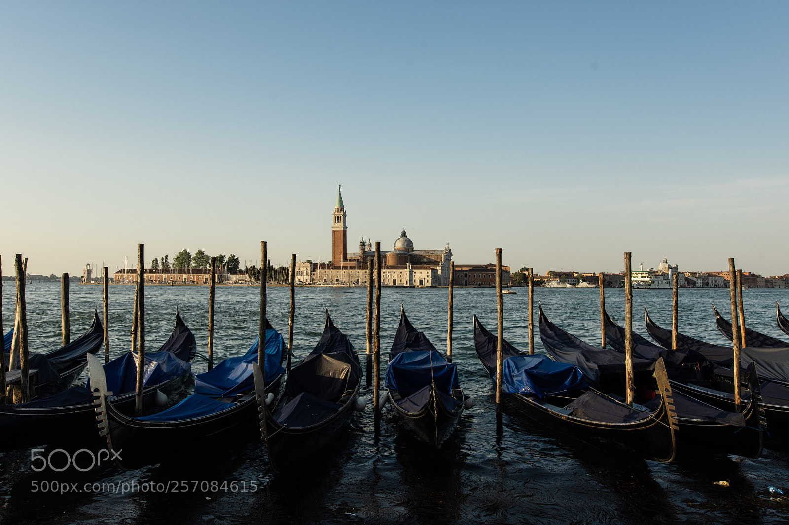 Nikon D7200 sample photo. Gondolas in venice photography