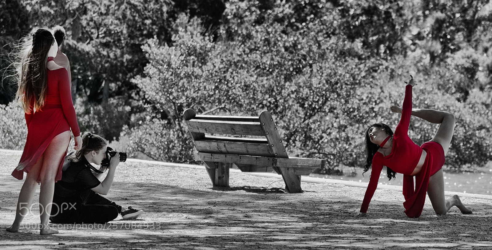 Nikon D810 sample photo. Dancers in the park photography