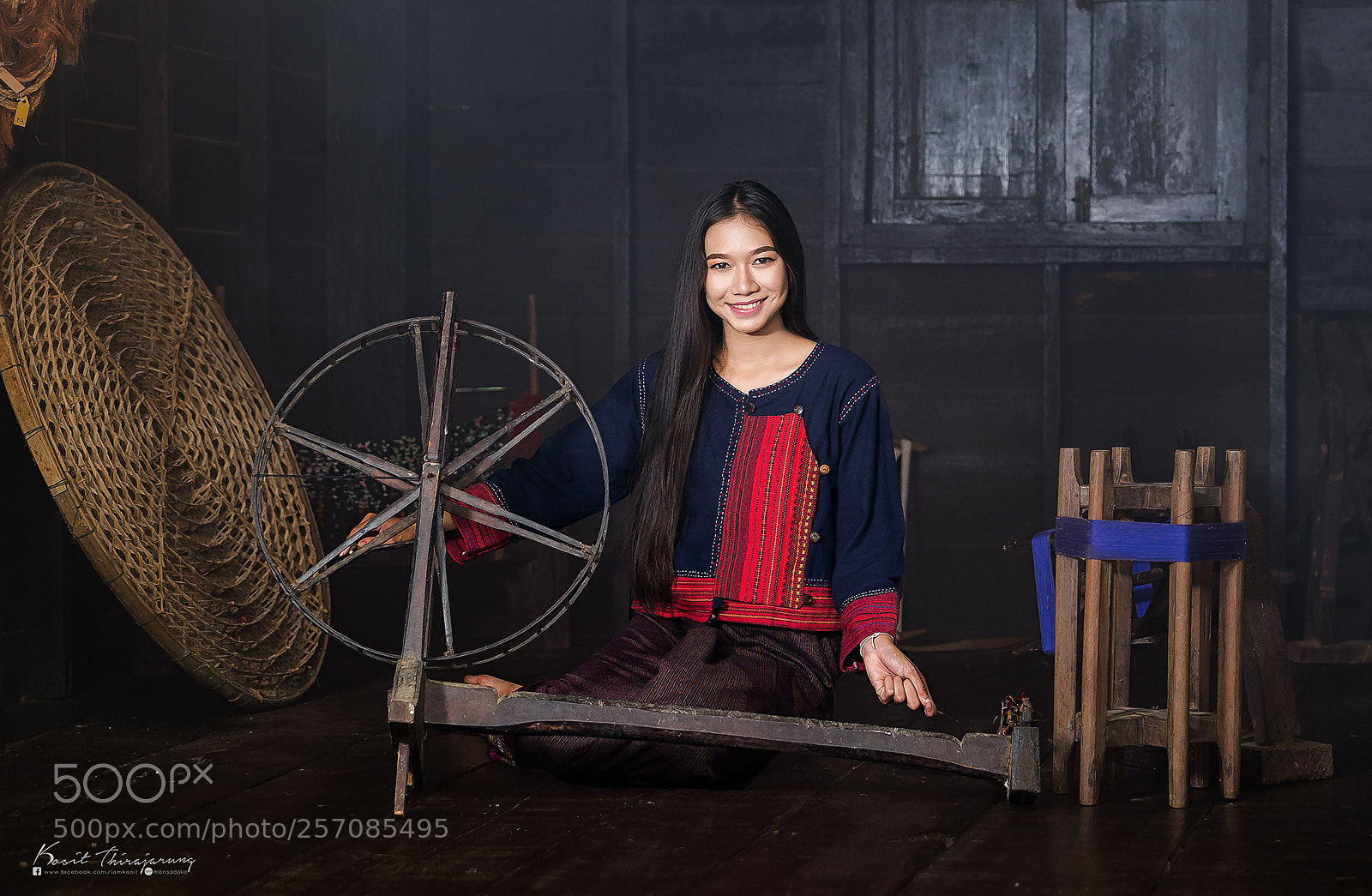 Canon EOS 6D sample photo. Asian traditional weaving photography