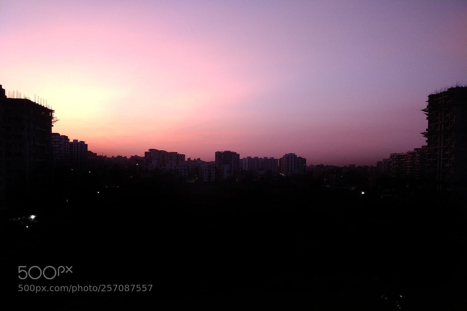 OnePlus 5 sample photo. Pink sky photography