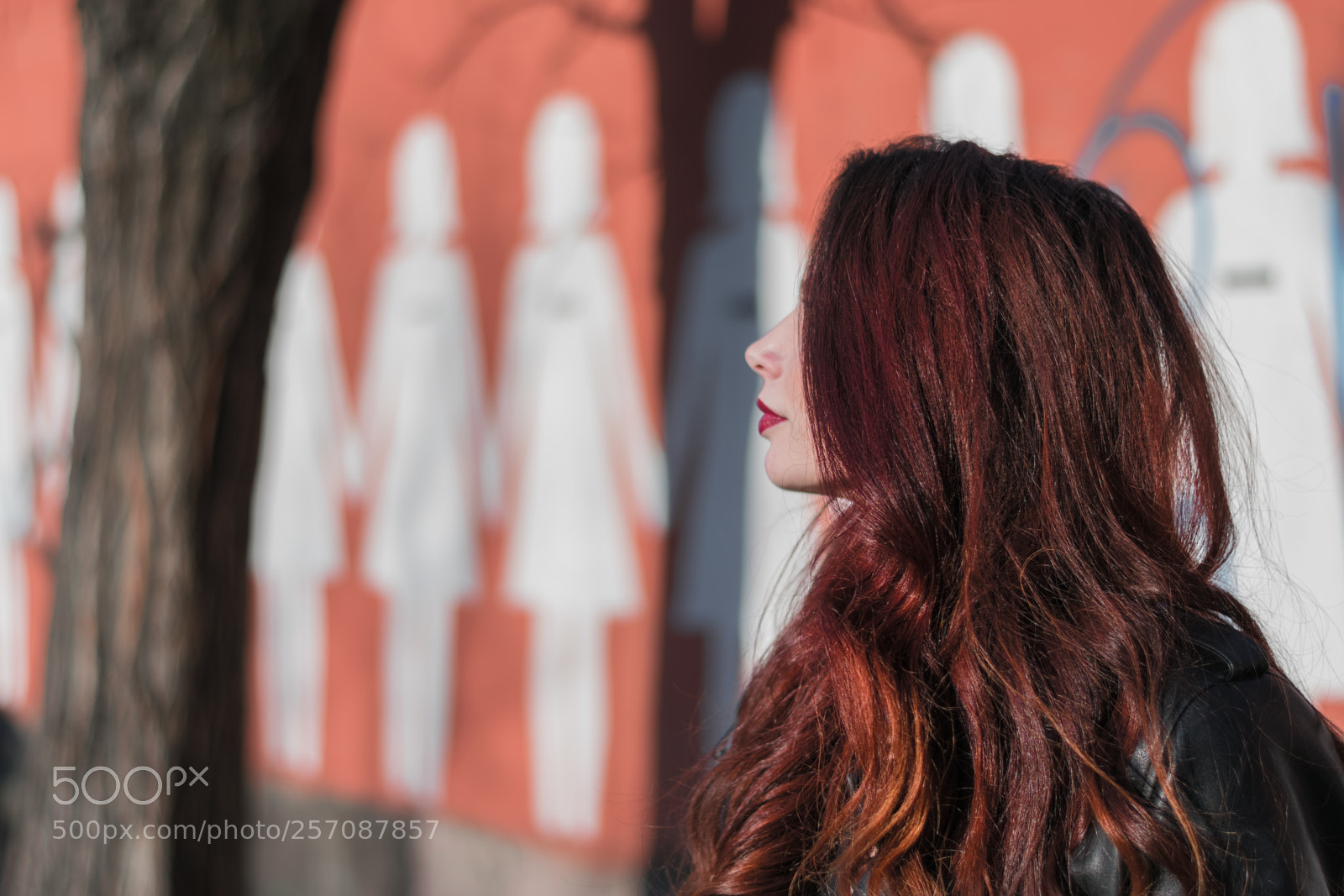 Nikon D3300 sample photo. Red girl photography