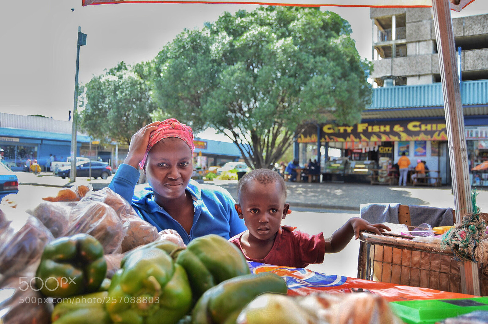 Nikon D3200 sample photo. Market photography