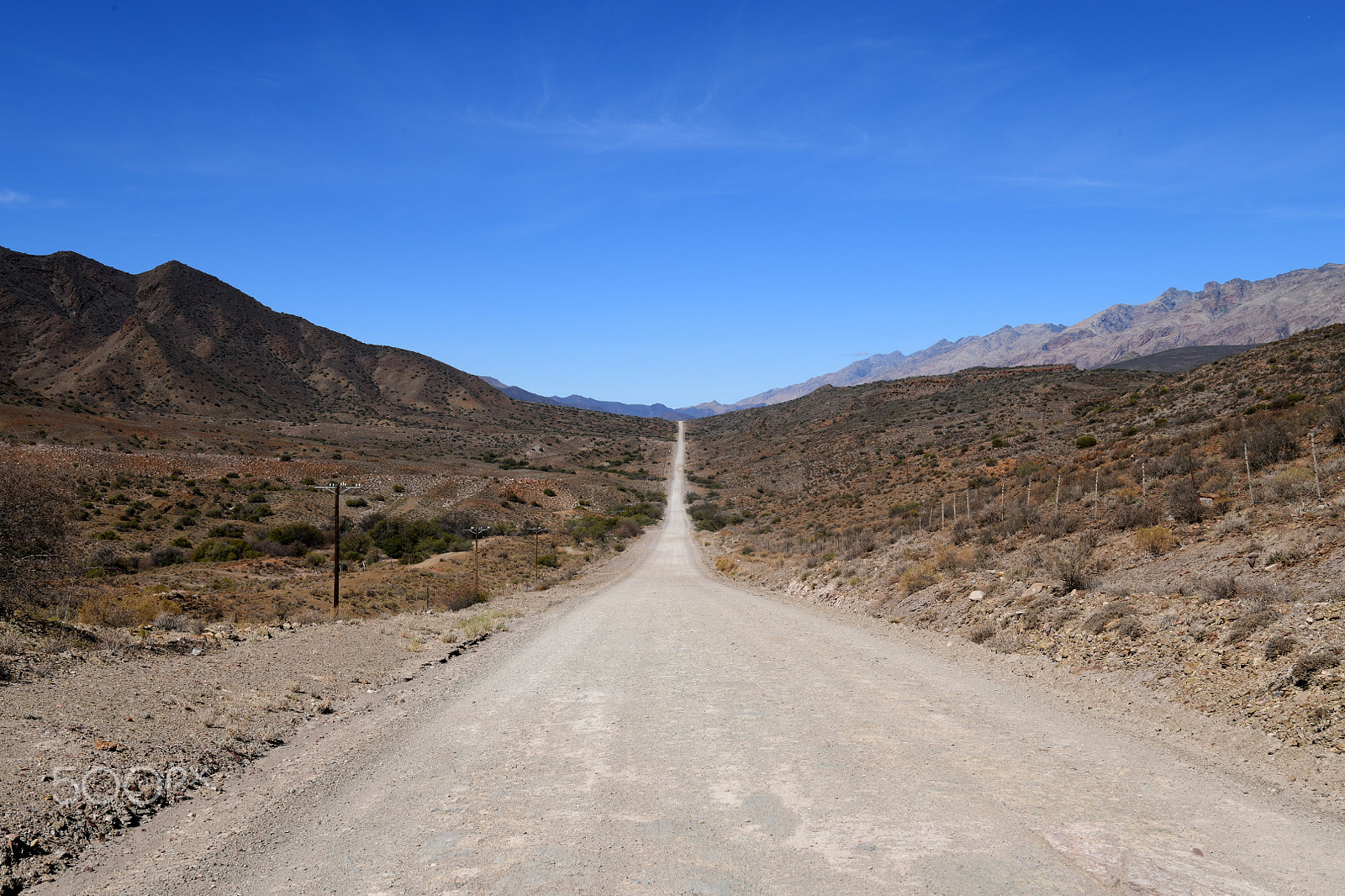 Nikon AF-S Nikkor 24-70mm F2.8E ED VR sample photo. Nowhere road, sa photography