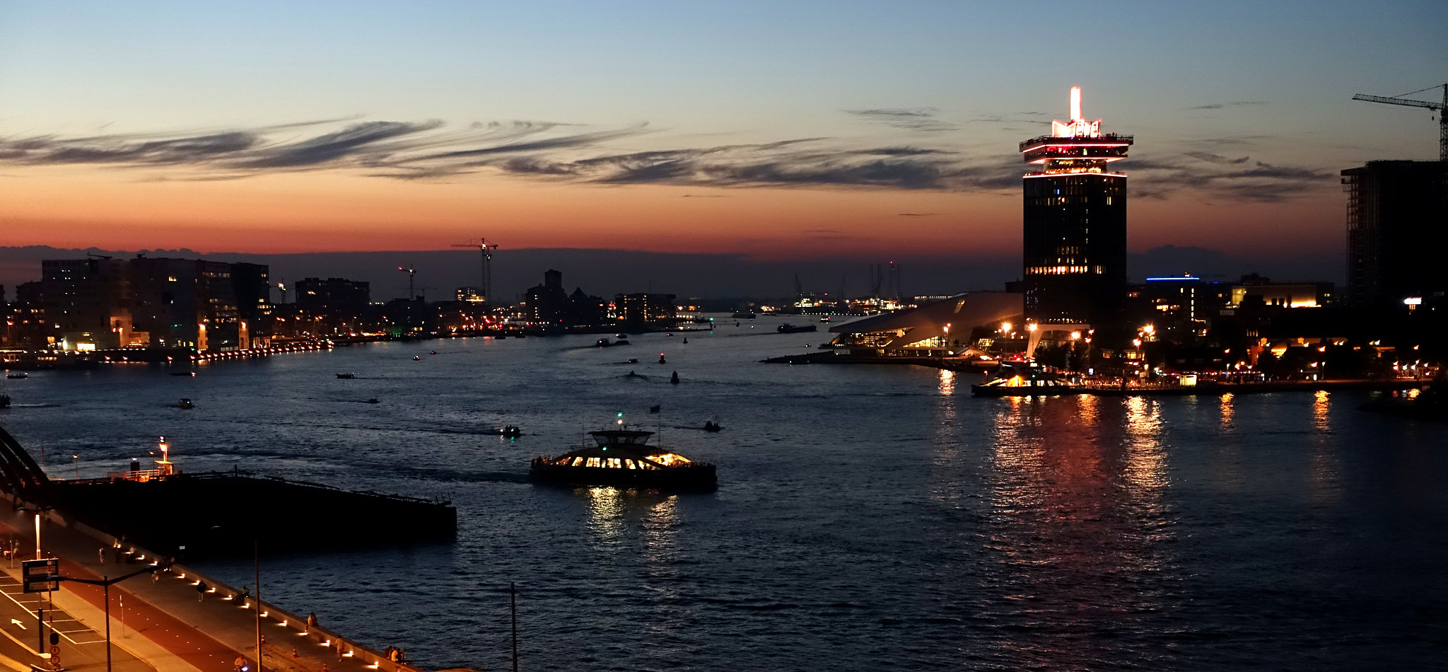 Minolta AF 28-85mm F3.5-4.5 New sample photo. Amsterdam skyline photography