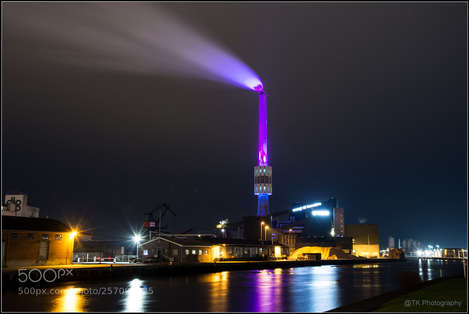 Nikon D7200 sample photo. Randers by night photography