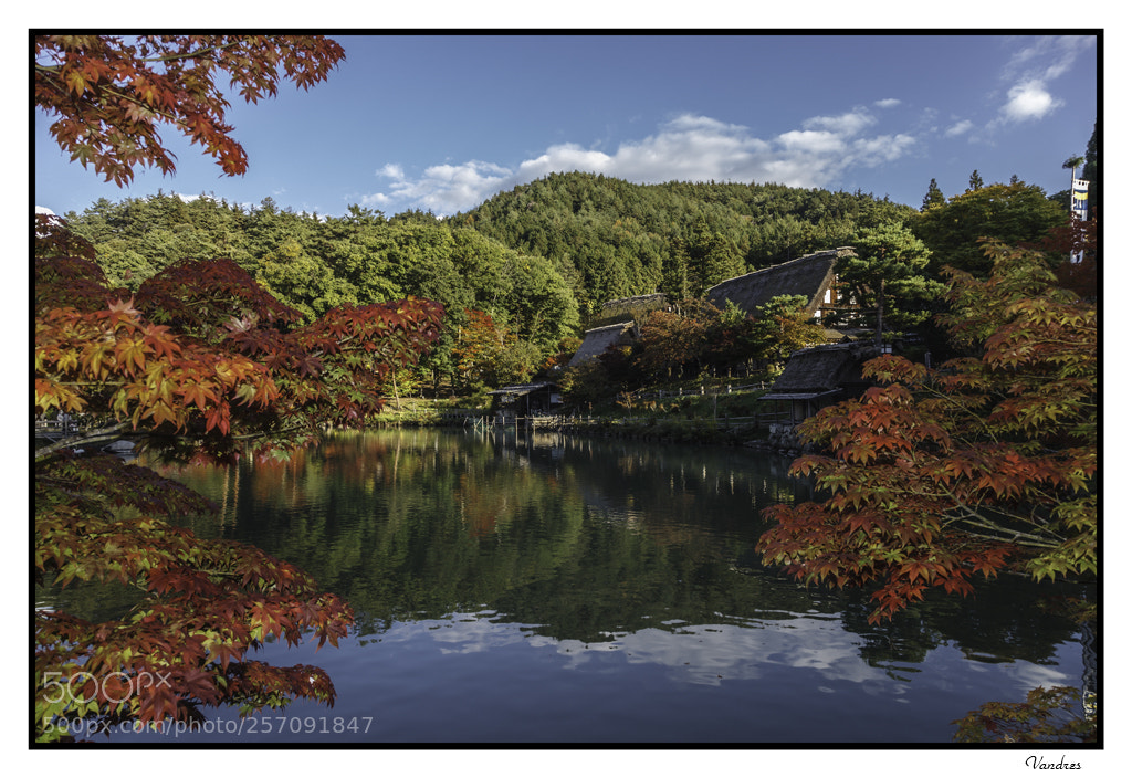 Canon EOS 5D Mark II sample photo. Hida minzoku mura folk photography