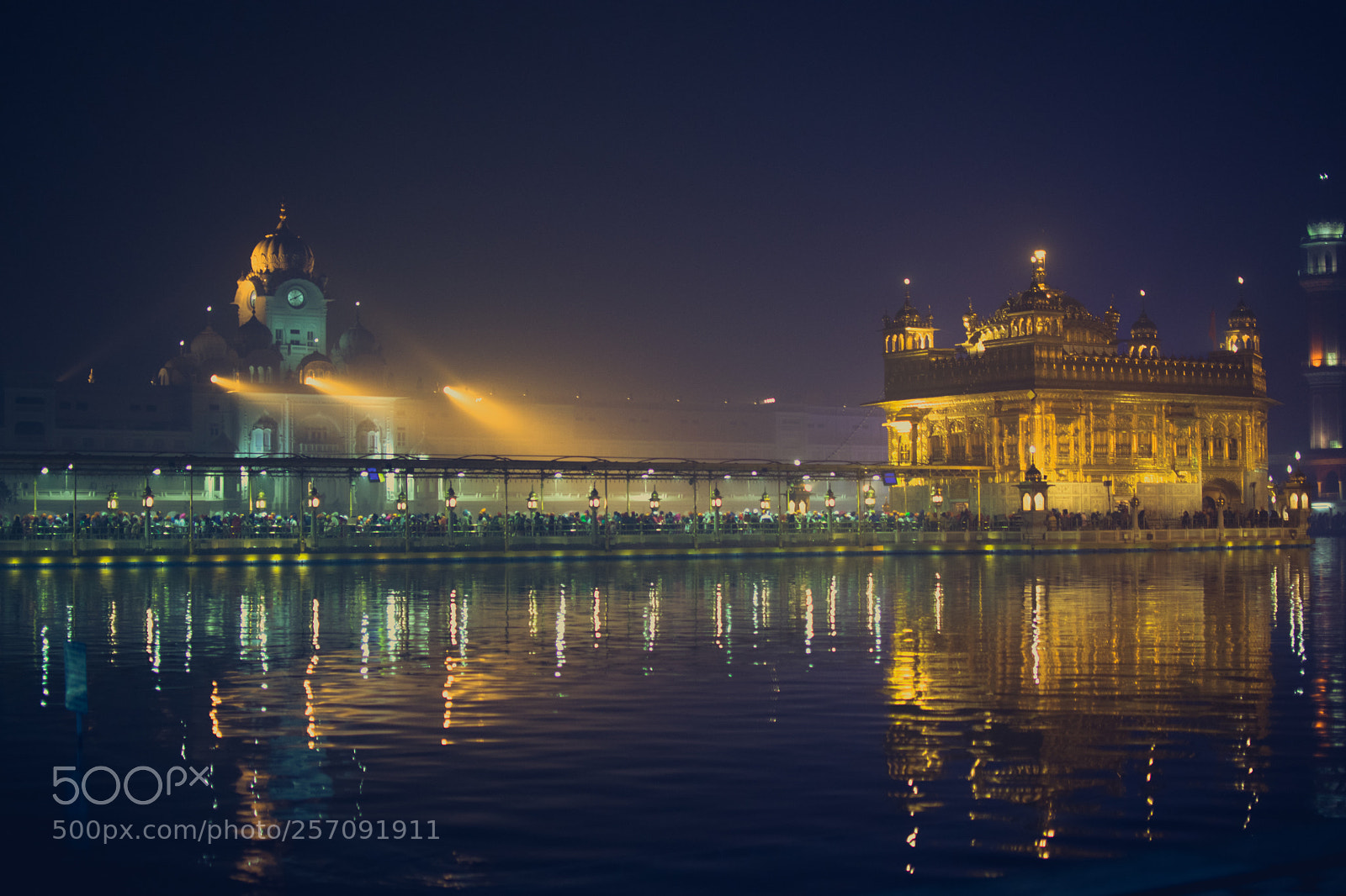 Nikon D3300 sample photo. Golden temple @ night photography