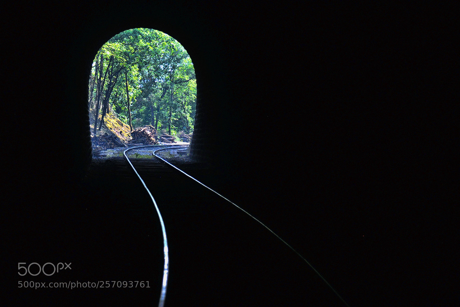 Nikon D90 sample photo. Tunnel exit photography