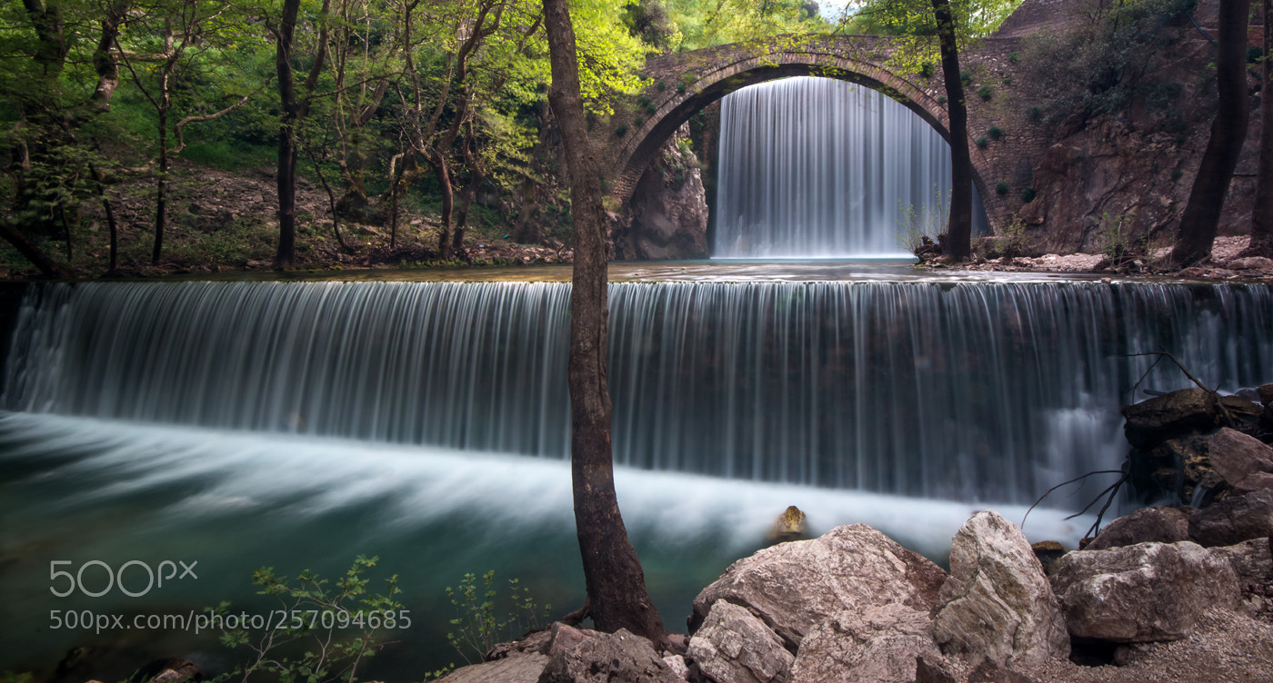Nikon D5200 sample photo. Double waterfall photography