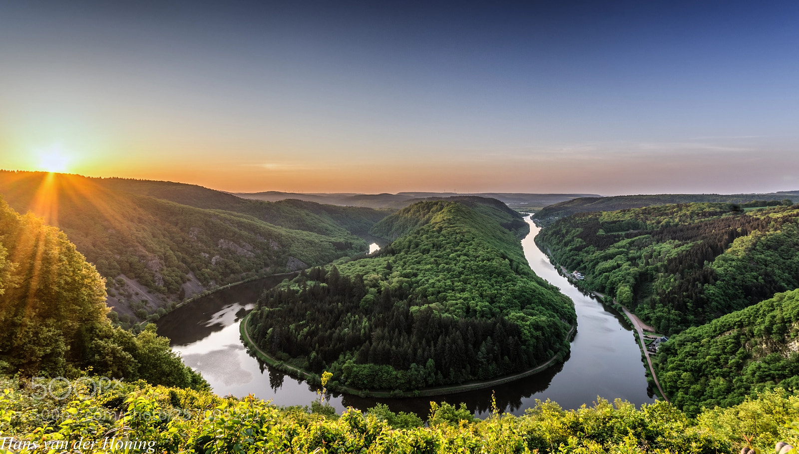 Nikon D7100 sample photo. Saarschleife photography