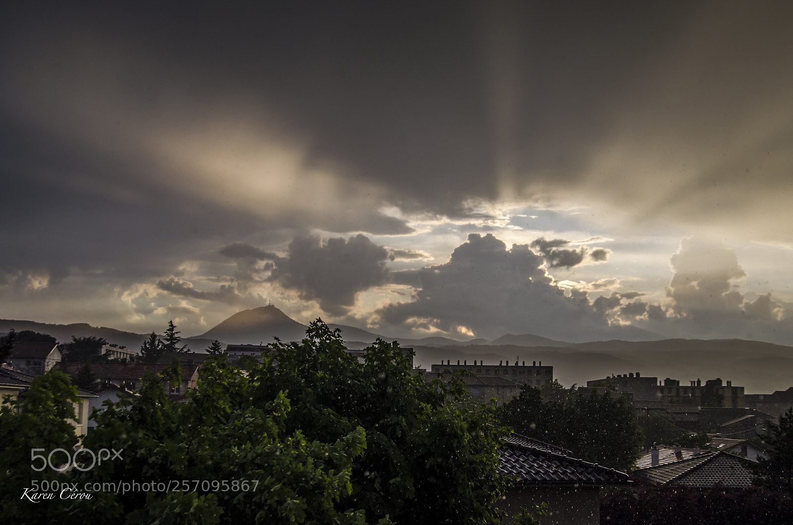 Nikon D5100 sample photo. Orage de printemps photography