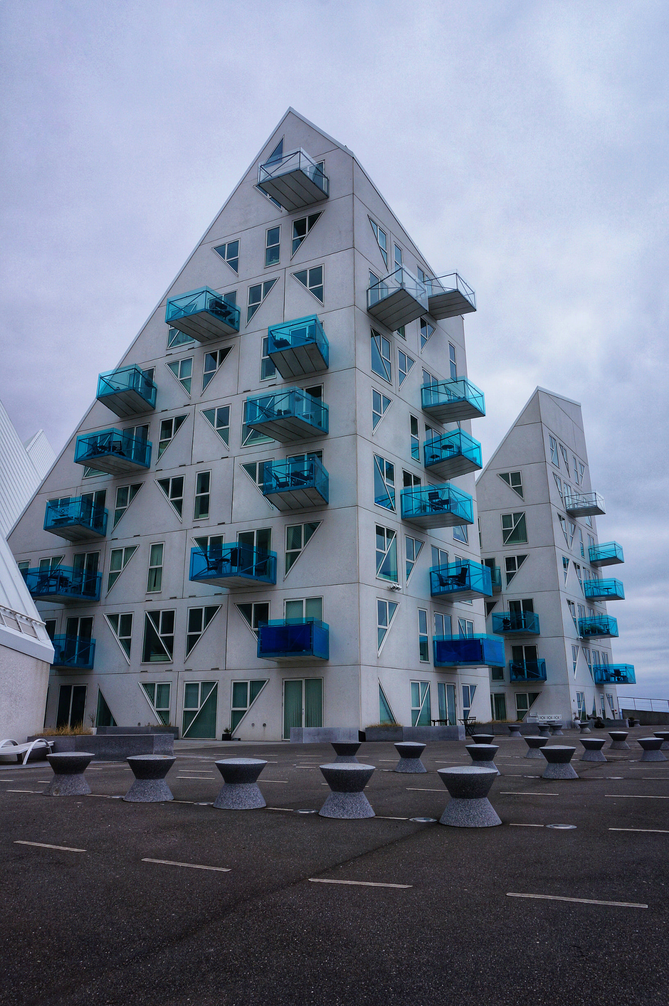 Sony Alpha NEX-5T sample photo. The iceberg - aarhus harbour - denmark photography