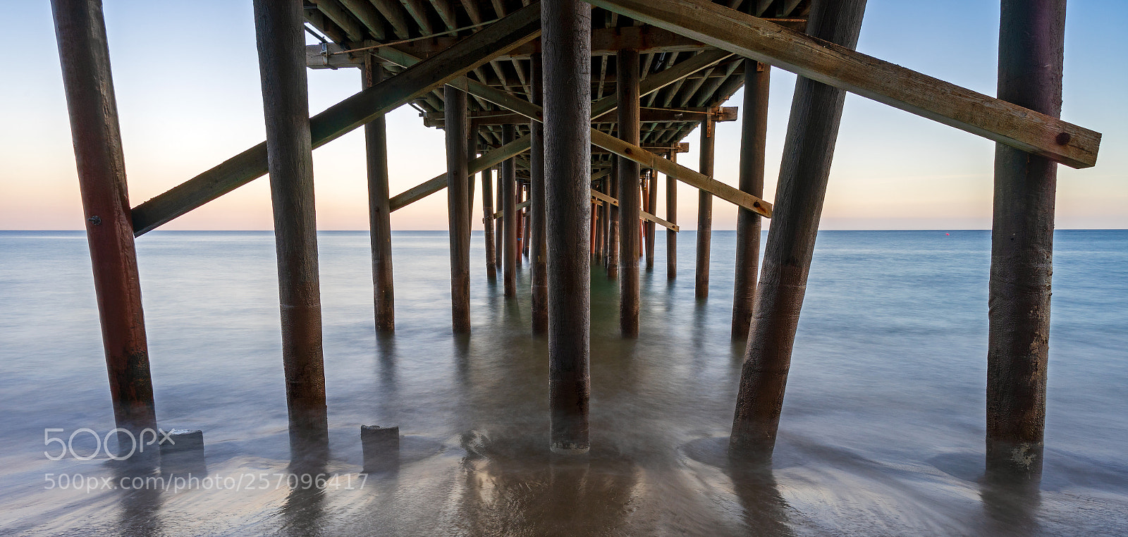 Sony a7 sample photo. Under the pier photography