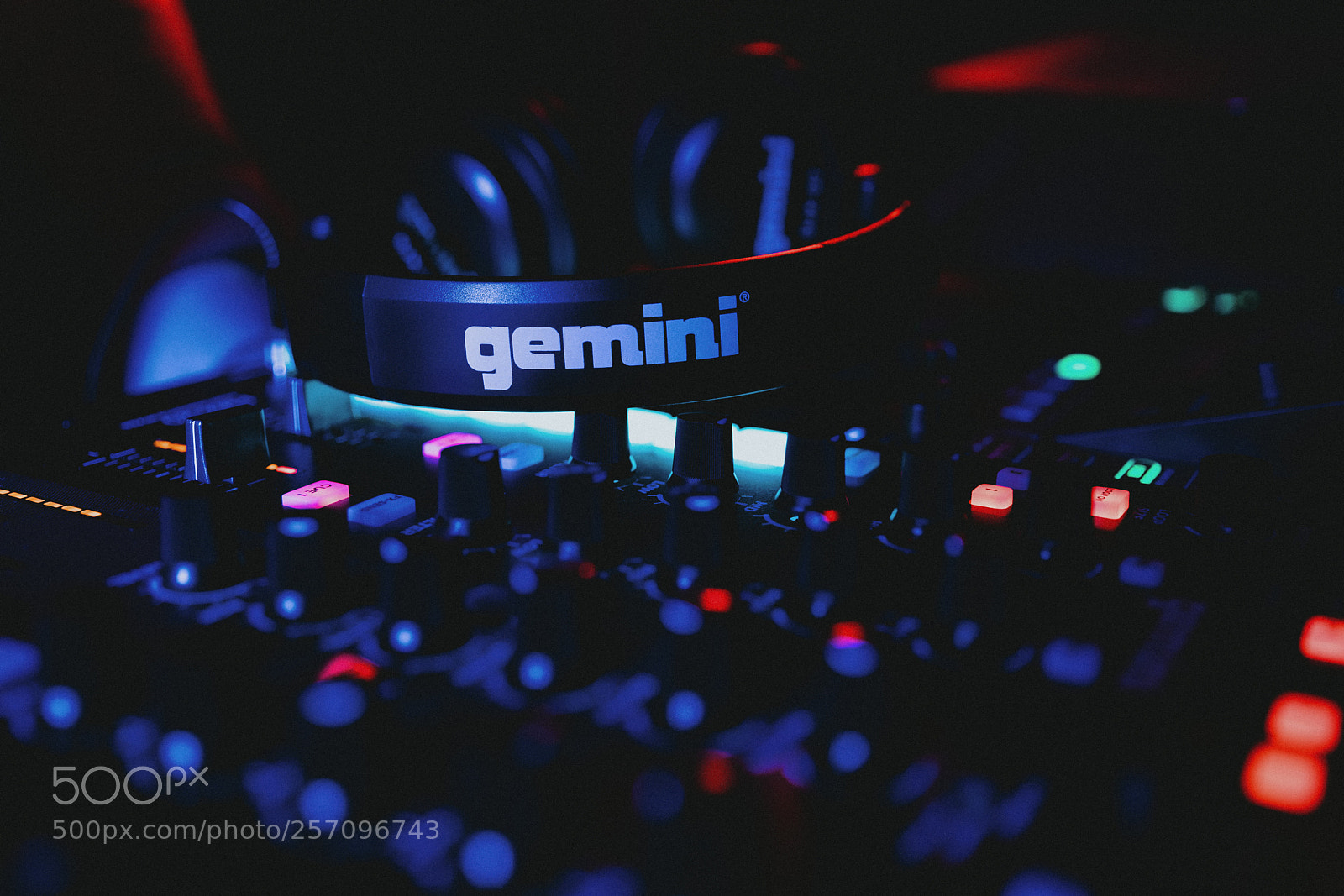 Canon EOS 5D Mark IV sample photo. Headphones on a mixer photography