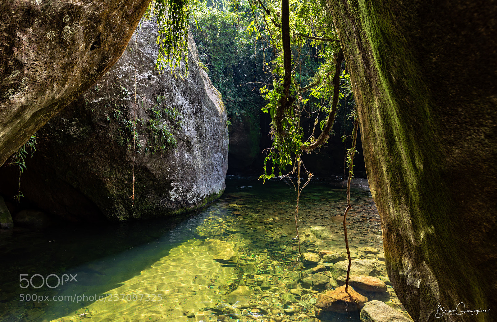 Nikon D750 sample photo. Green pit waterfall photography