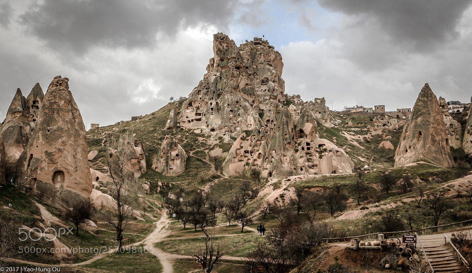 Canon EOS 70D sample photo. Uçhisar castle, cappadocia photography