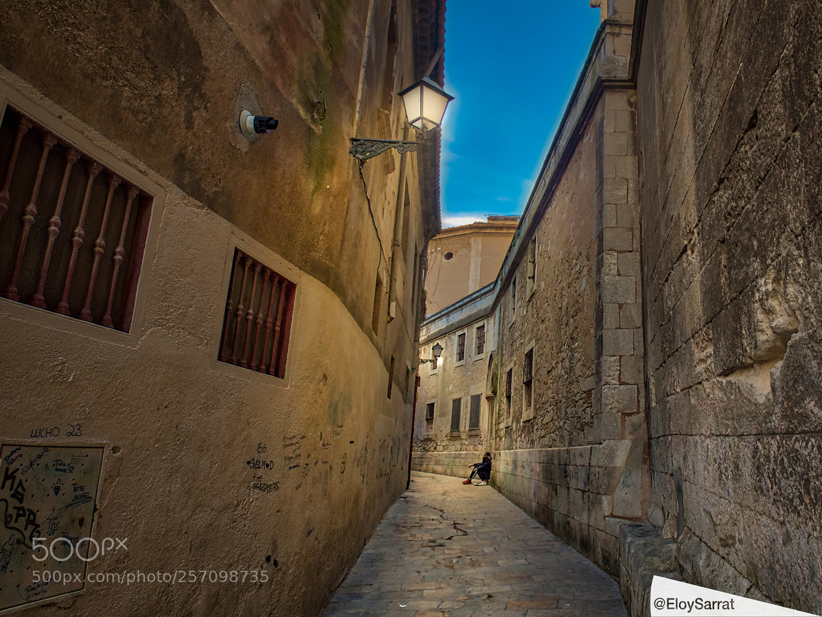 Olympus OM-D E-M5 II sample photo. Old town vilafranca del photography