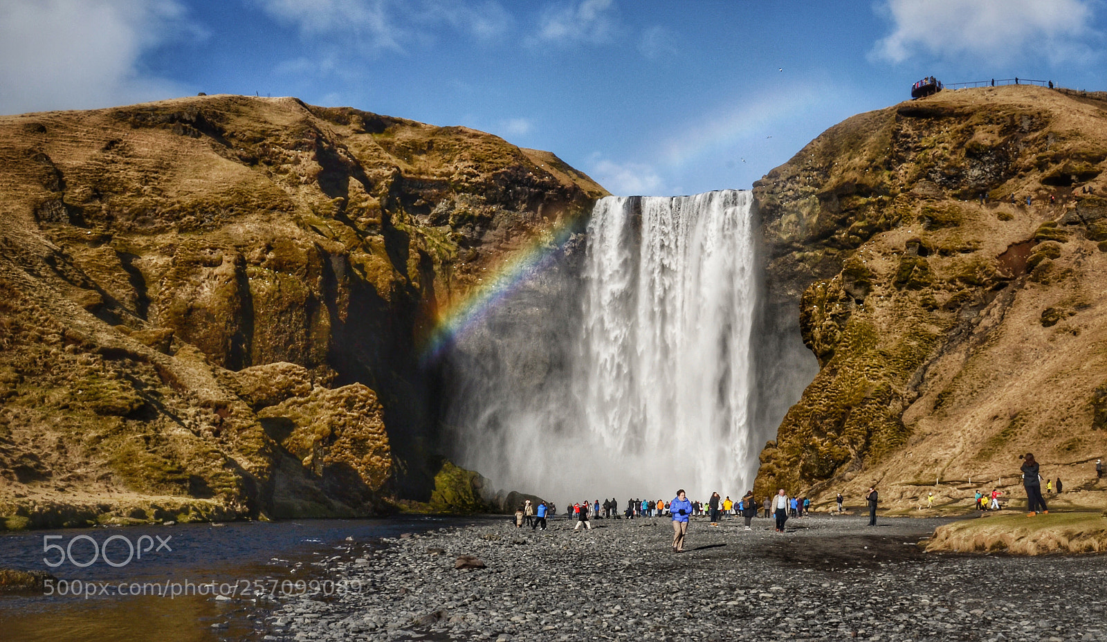 Nikon D3100 sample photo. Skogafoss photography