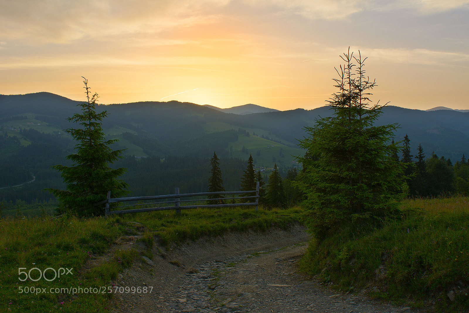 Nikon D7100 sample photo. Morning in the carpathians photography