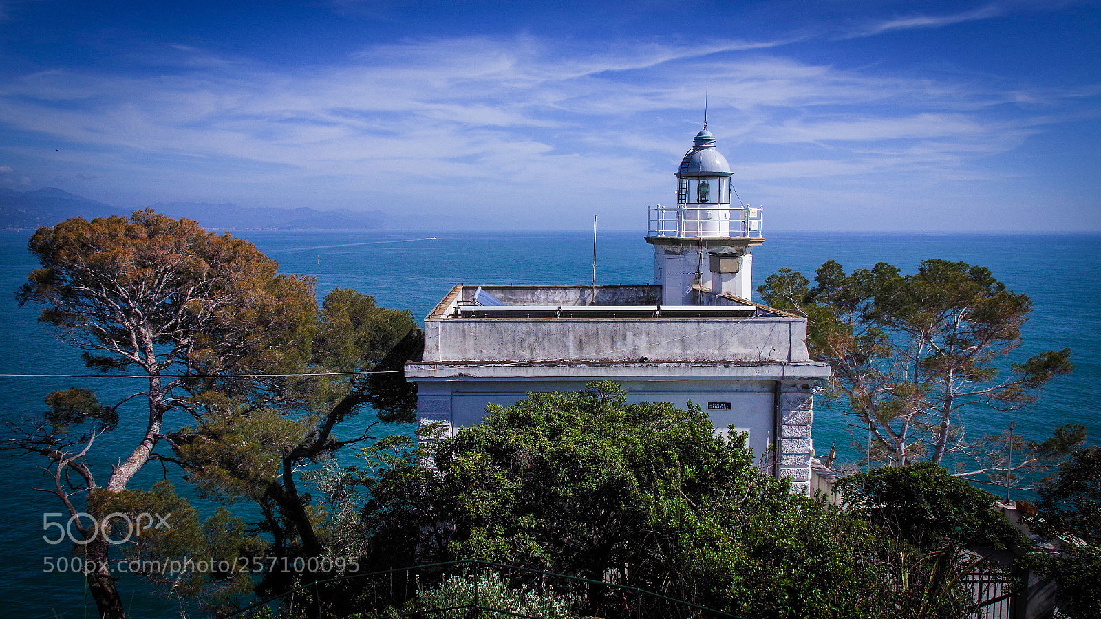 Pentax K-S2 sample photo. Portofino lighthouse photography