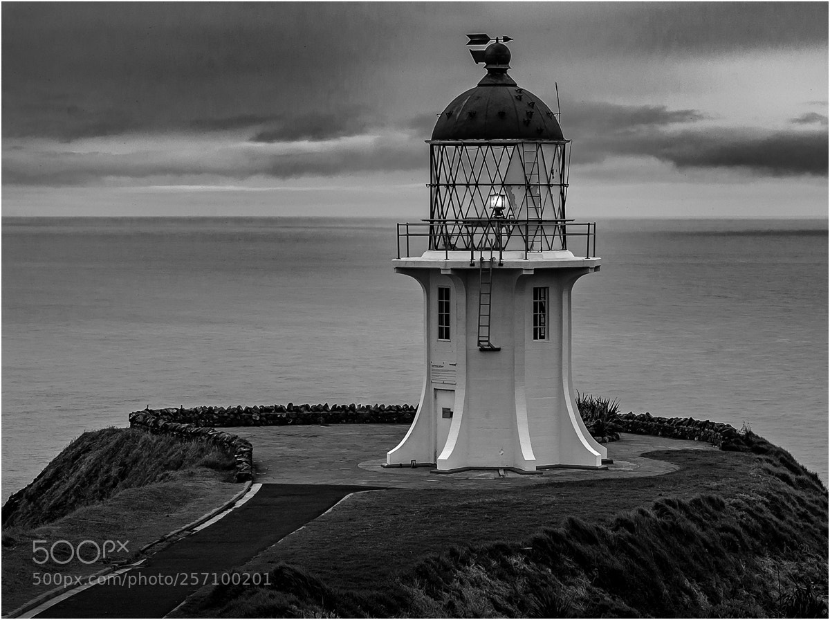 Nikon D200 sample photo. Cape reinga lighthouse, new photography