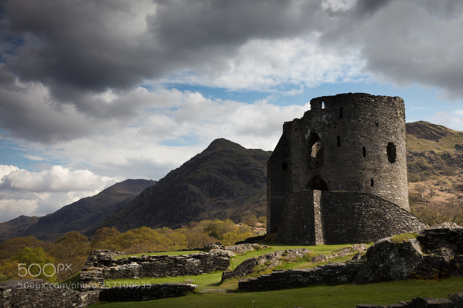Canon EOS 5DS R sample photo. Dolbadarn castle photography