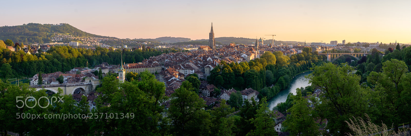 Fujifilm X-E2 sample photo. Bern panorama photography