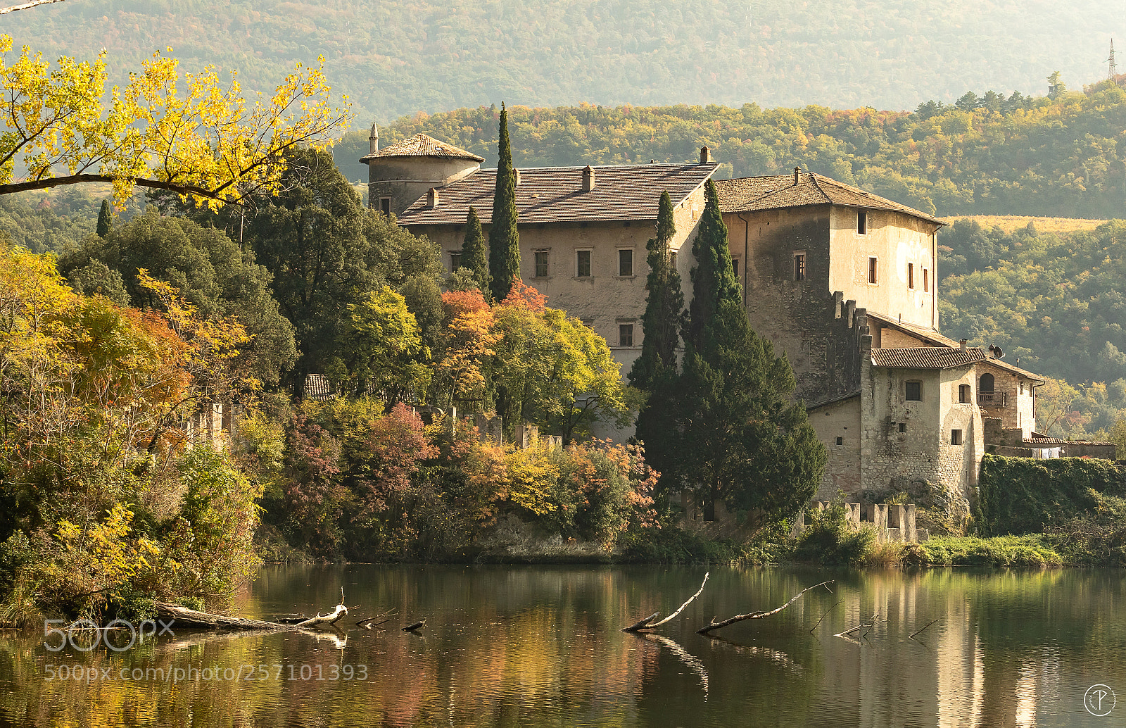 Canon EOS 7D Mark II sample photo. Toblino castle photography