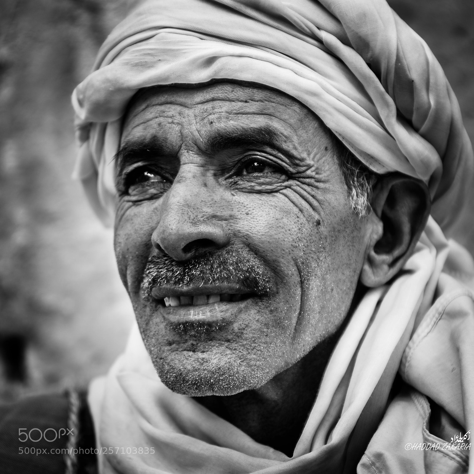 Nikon D610 sample photo. Algerian old man photography
